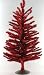Red Mini Christmas Tree Decoration Wedding Table Top