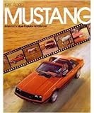 1981 FORD MUSTANG Sales Brochure Literature Book Piece