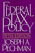 Federal Tax Policy (Studies of Government Finance. Second Series)