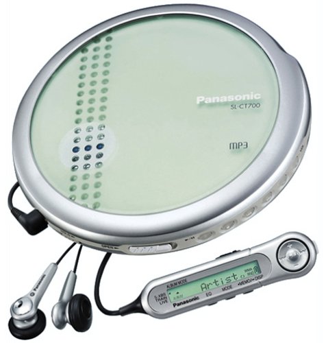 Panasonic SL-CT700-S ポータブルCDプレーヤー (シルバー)