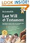 Last Will & Testament Kit (Do It Yourself Kit)