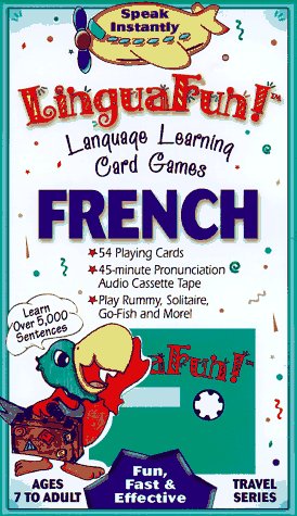 City Travel Guides Discounted  Books : Lingua Fun! Travel French: Cassette, 45 Minutes. 54 Playing Cards