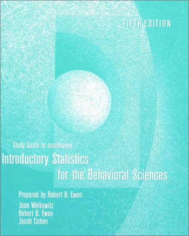 Introductory Statistics for the Behavioral Sciences