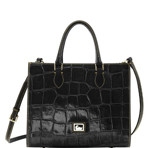 Dooney & Bourke Croco Janine, Black Dooney & Bourke Croco Janine, Black