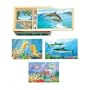 Melissa & Doug Wooden Box Puzzle Sea Life