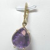 14K Amethyst Pendant/Pearl Enhancer