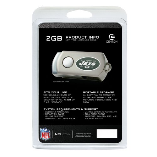  Datastick New York Jets Jets York Twistflash Edition Drive