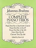 Complete Piano Trios by Johannes Brahms