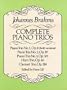 Complete Piano Trios (Dover Chamber Music Scores)