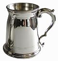 Pewter beer mug Old London design - 1 pint