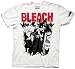 Bleach Anime Cast Mash-up Black and White T-shirt