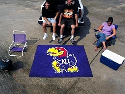 Kansas Jayhawks 5'x6' Tailgater Floor Mat (Rug)
