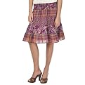 Juniors' Mossimo Supply Co. Horizontal Tiered Skirt - Red
