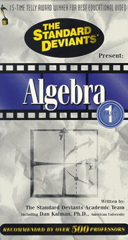 The Standard Deviants: Algebra, Part 1