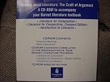 cover of Writing About Literature: The Craft of Argument CD ROM, 6/E (Barnet Literature)