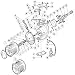 シマノ(SHIMANO) 97 パワーエアロ 10000 パーツ:ピニオンギヤ用ペアリング(前)(部品NO53) 01232