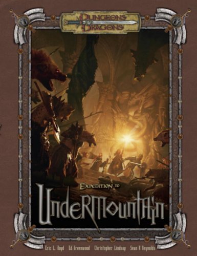Cover image : Expedition to Undermountain: A D&D Adventure Supplement (Dungeons & Dragons)