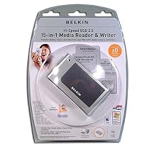 Belkin Hi-Speed USB 2.0 All-in-1 Media Card Reader/Writer