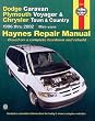 Dodge Caravan, Plymouth Voyager & Chrysler Town & Country: 1996 thru 2002 (Haynes Repair Manual)