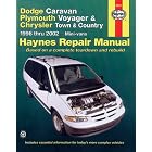 Dodge Caravan Plymouth Voyager Chrysler Town and Country 96-02 (Haynes Repair Manual) by Chilton