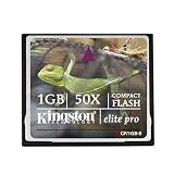 Kingston 1GB ElitePro CompactFlash Card ( CF/1024-S ) (Retail Package)