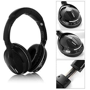 Good price for  AusdomÂ® M04 Dual Mode Wireless & Wired 2-in-1 tooth Stereo over-the-ear Headphones / Headset