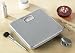 Salter 433 SVDR Compact silver mechanical bathroom scale