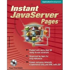 Instant JavaServer Pages (Application Development)