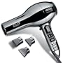 Andis 82005 1875 Watt Professional Ceramic Ionic Hair Dryer, Black Chrome