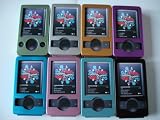 Aluminum Case Cover for 30GB Microsoft Zune with Screen Protector & Belt Clip - 8 Color Variations!