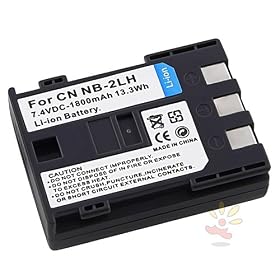 Everydaysource For CANON NB-2LH Li-Ion Battery