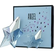 Hot Sale Angel By Thierry Mugler For Women. Eau De Parfum Spray .8 oz & Eau De Parfum .17 oz Mini (travel Offer)