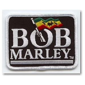 Bob MARLEY FLAG LOGO Iron On Patch