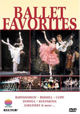 Cover art for  Ballet Favorites / Baryshnikov, Eagling, Kolpakova