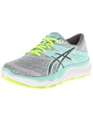 Shoes: ASICS Womens 33-M, Gray/Charcoal/Mint, 8 B - Medium - ASICS America Corporation