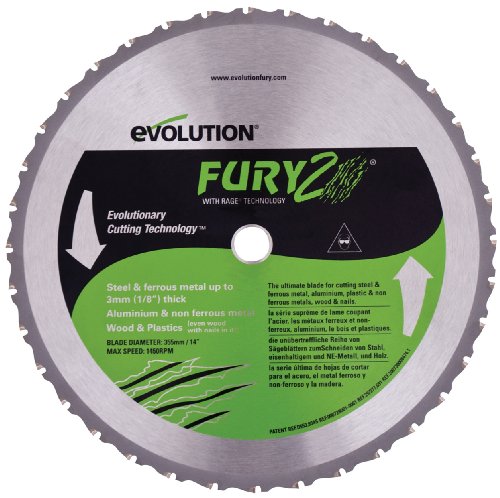 Evolution Power Tools FURY355 14 Inch Multipurpose Cutting Replacement Blade