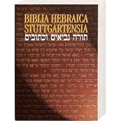 Bibelausgaben, Biblia Hebraica Stuttgartensia, Studienausgabe