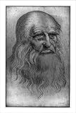 Historic Print (XL): [Leonardo da Vinci, 1452-1519, head, facing right]
