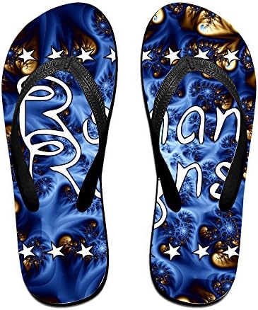 SIENAHE Women's Or Men's Unisex Roman Reigns Flip Flops