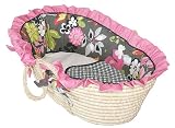 Hoohobbers Baby Sleek Slate Moses Basket