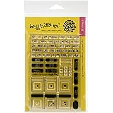 Waffle Flower Crafts Clear Planner Stay Focused Stamps, 4 x 6"