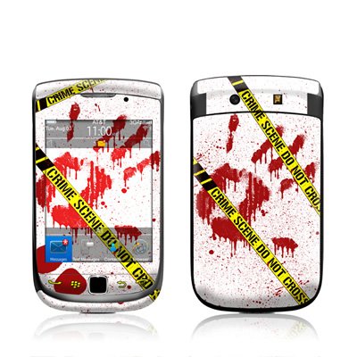 Best Price Crime Scene Revisited Design Protective Skin Decal Sticker for BlackBerry RIM Torch 9800 Cell Phone