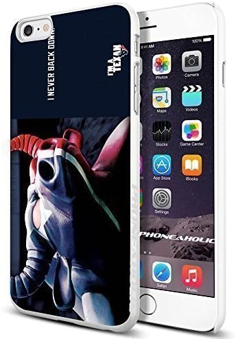 NFL Houston Texan Never Back Down , , Cool iphone 5C (6+ , Inch) Smartphone Case Cover Collector iphone TPU Rubber Case White [By PhoneAholic] by kobestar