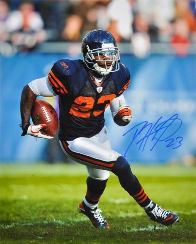 Devin Hester Autographed 16x20 Photograph | Details: Chicago Bears, Vertical, Running