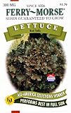 Ferry-Morse 2159 Lettuce Seeds, Red Sails (300 Milligram Packet)