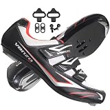 Venzo Road Bike For Shimano SPD SL Look Cycling Bicycle Shoes & Pedals 43