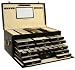 Morelle Largest Genuine Leather Jewelry Box with LED lights
