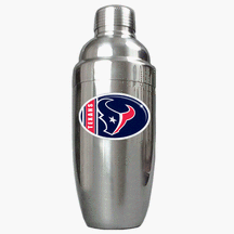 Click here to buy Houston Texans Stainless 25 Ounce Steel Cocktail Shaker by Great American Products.
