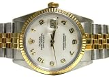 Pre-owned Men's Rolex Datejust Stainless Steel 2-tone