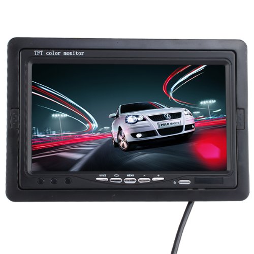 AGPtek Car Wireless Back-up Camera System with 7 inch TFT LCD Color Monitor